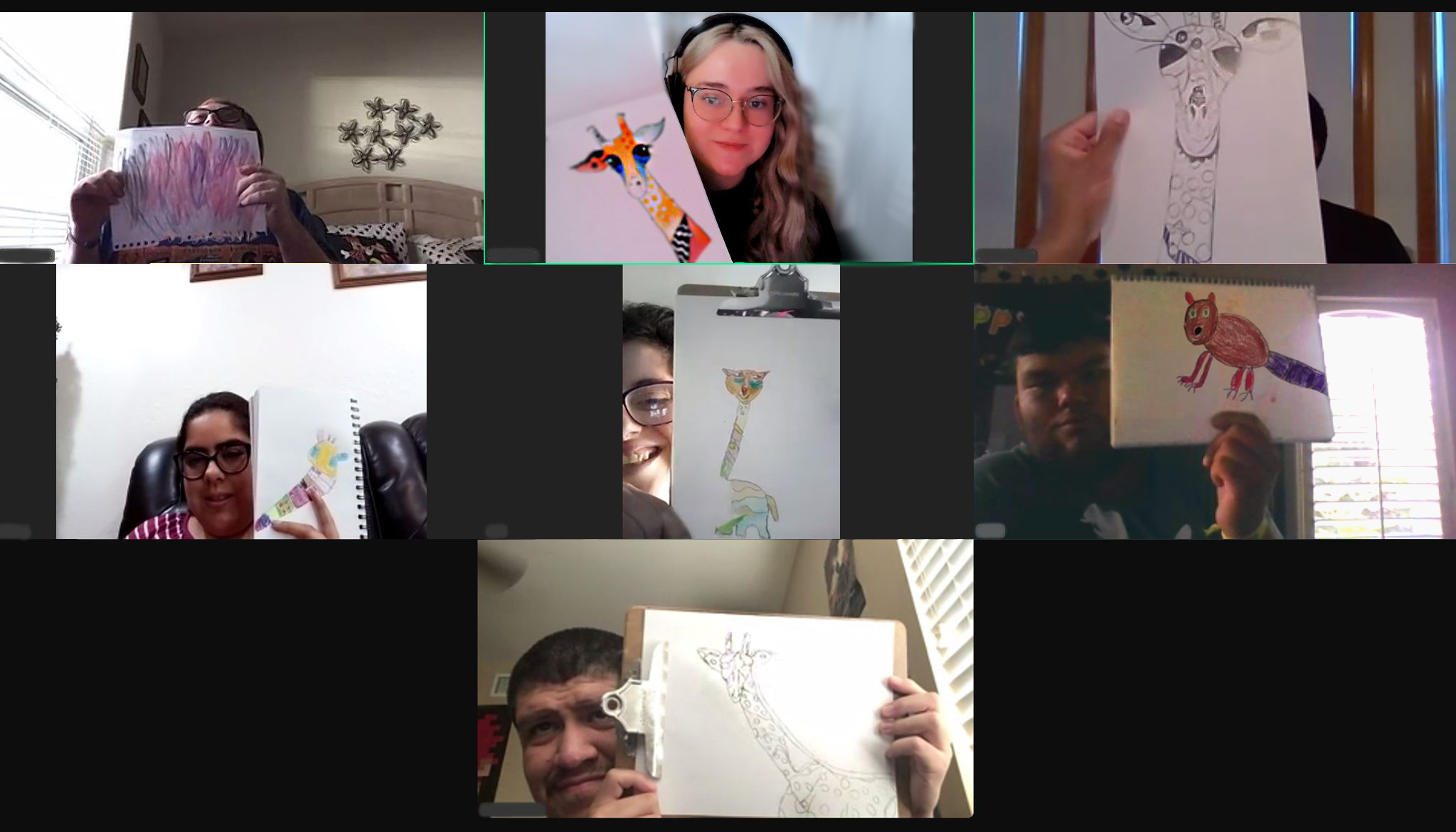 Remote Learning - Virtual Art Class